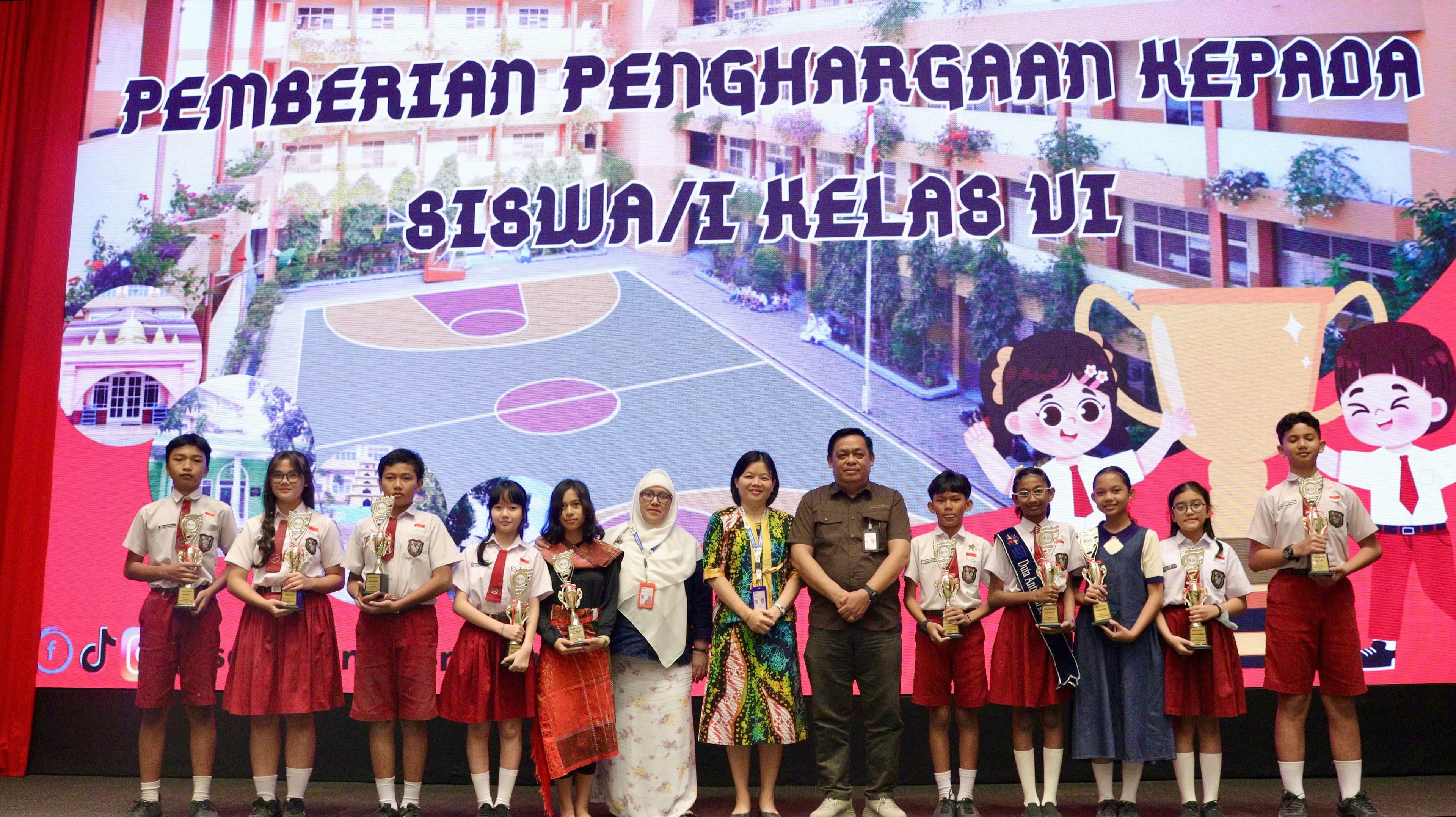 SD Sultan Iskandar Muda Apresiasi Perjalanan Siswa Lewat Penganugerahan Tahun Ajaran 2024/2025